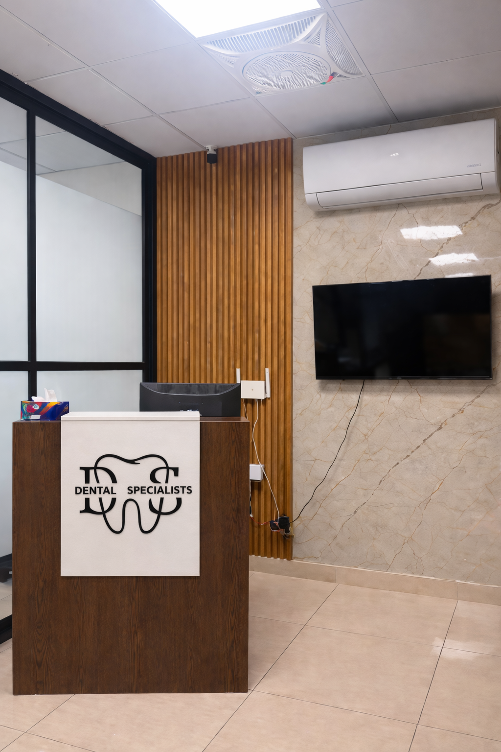 Dental Specialists clinic interior DHA Lahore